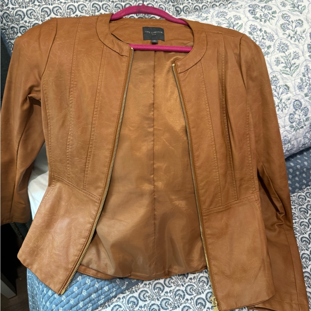 The Limited leather jacket
